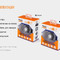 Налобный фонарь Fenix HL40R Cree XP-LHIV2 LED серый, HL40RGY